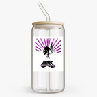 Банка с бамбуковой крышкой