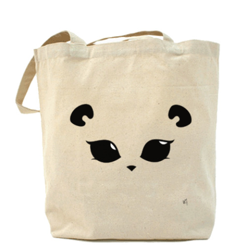 Сумка шоппер с принтом Панда