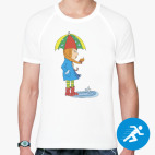 Мужская спортивная футболка