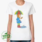 Женская футболка органик