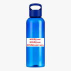 Прозрачная спортивная бутылка