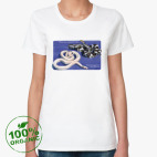 Женская футболка органик