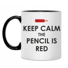 Кружка двухцветная