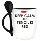 Кружка с ложкой