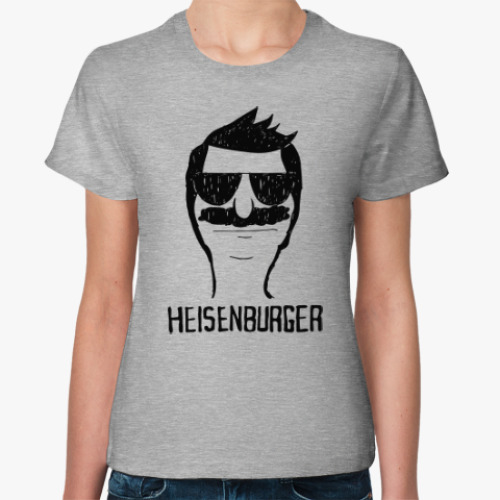 Женская футболка Heisenburger