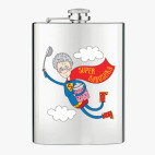 Фляжка стальная