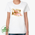 Женская футболка органик