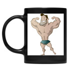 Кружка цветная UV-DTF