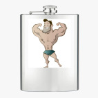 Фляжка стальная