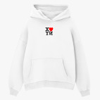 Толстовка худи оверсайз