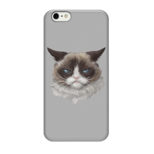 Чехол для iPhone 6/6s Grumpy Cat / Сердитый Кот