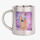 Кружка металлическая