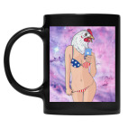 Кружка цветная UV-DTF