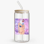 Банка с бамбуковой крышкой