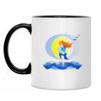 Кружка двухцветная