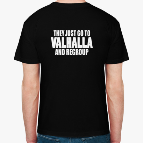 Футболка Vikings never die