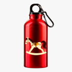 Металлическая бутылка 400 мл UV-DTF