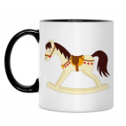 Кружка двухцветная