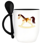 Кружка с ложкой