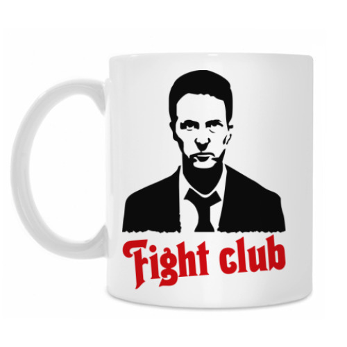 Кружка с принтом Fight club