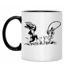 Кружка двухцветная