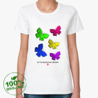 Женская футболка органик