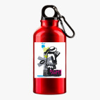 Металлическая бутылка 400 мл UV-DTF