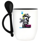 Кружка с ложкой