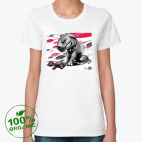 Женская футболка органик