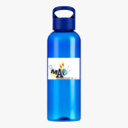 Прозрачная спортивная бутылка