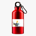 Металлическая бутылка 400 мл UV-DTF