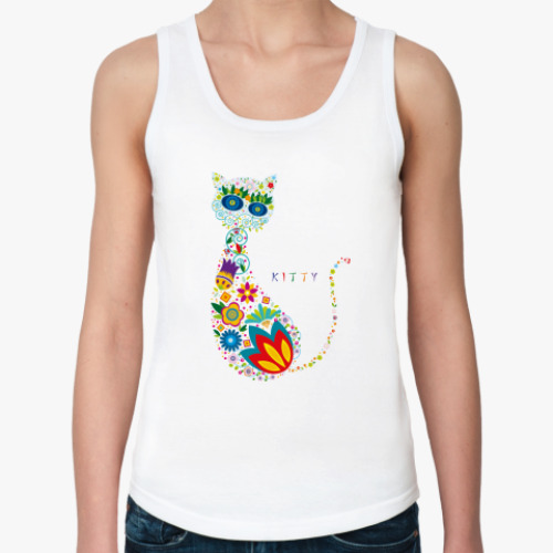 Женская майка Kitty