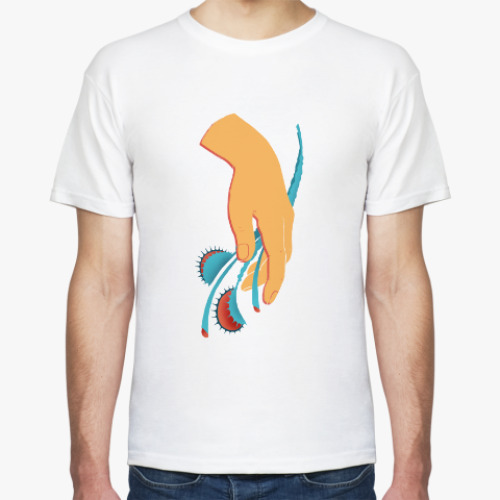 Футболка Нежный цветок — венерина мухоловка (Venus flytrap)