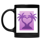 Кружка цветная UV-DTF