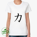 Женская футболка органик