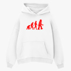 Толстовка худи оверсайз