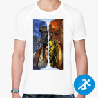 Мужская спортивная футболка