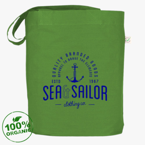Сумка шоппер Sea and sailor, якорь