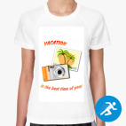 Женская спортивная футболка