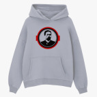 Толстовка худи оверсайз