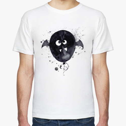 Футболка с принтом Шарик-летайка