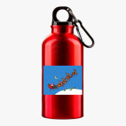 Металлическая бутылка 400 мл UV-DTF