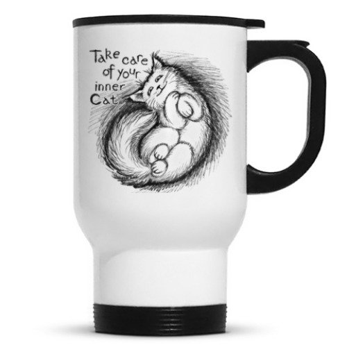 Кружка-термос Береги своего внутреннего Кота