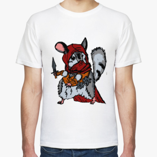 Футболка с принтом Боевая крыса