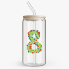 Банка с бамбуковой крышкой