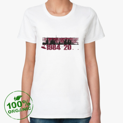 Женская футболка из органик-хлопка 1984=20...