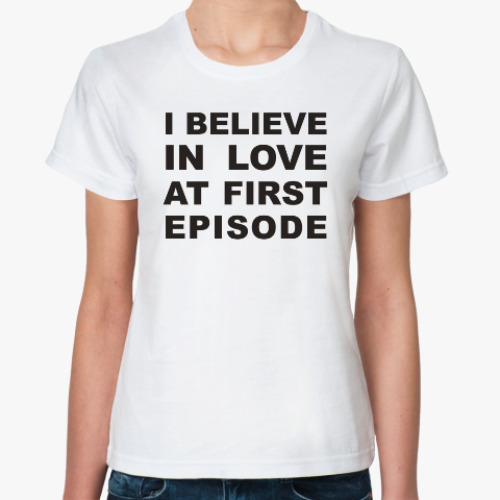 Классическая футболка FIRST EPISODE