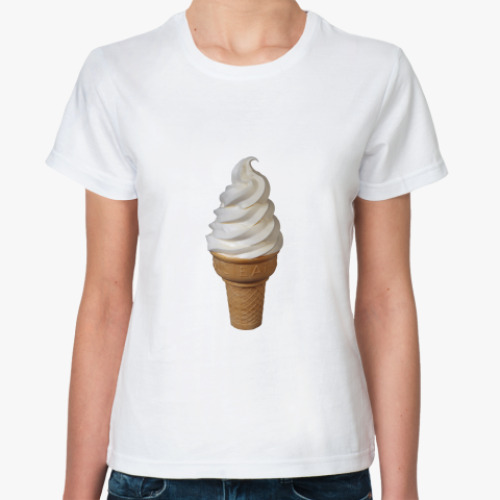 Классическая футболка  Мороженое