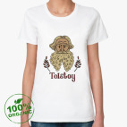 Женская футболка органик