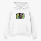 Толстовка худи оверсайз